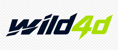 Logo wild4d platform hiburan Indonesia